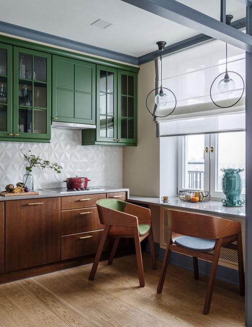 Квартира с ретро деталями в Москве 02