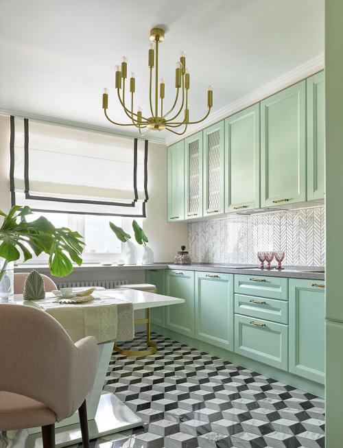 Тропические зарисовки в небольшой квартире в Москве (57 кв. м) 04