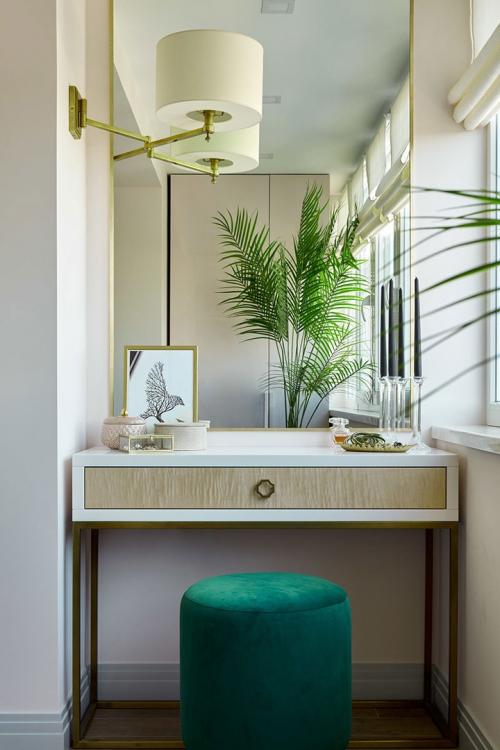 Тропические зарисовки в небольшой квартире в Москве (57 кв. м) 08