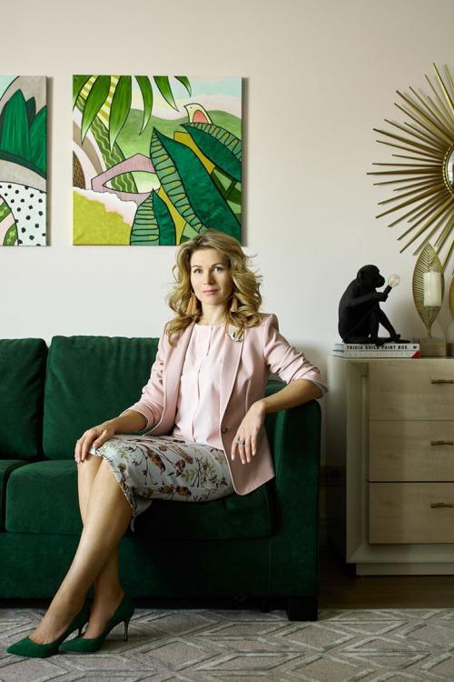 Тропические зарисовки в небольшой квартире в Москве (57 кв. м) 10