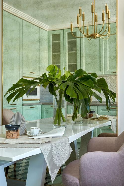 Тропические зарисовки в небольшой квартире в Москве (57 кв. м) 06