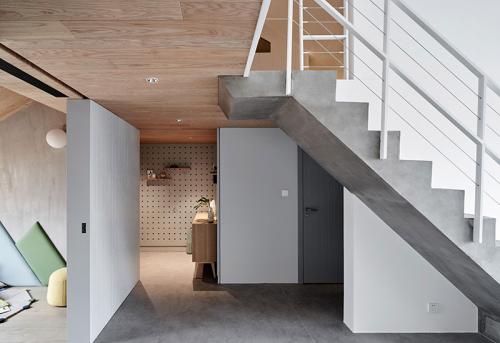 Современная мансардная квартира в Пекине 06