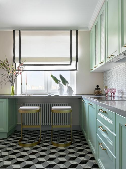 Тропические зарисовки в небольшой квартире в Москве (57 кв. м) 05