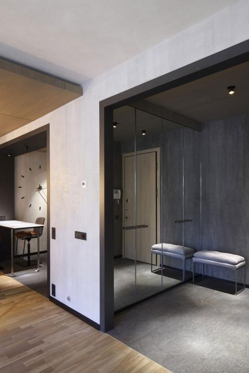 Современная квартира в спокойных тонах в Юрмале 09