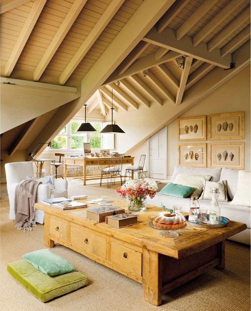 Уютная мансарда: вдохновляющие интерьеры под крышей 02