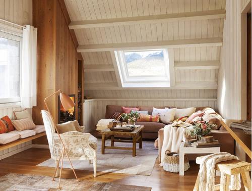 Уютная мансарда: вдохновляющие интерьеры под крышей 09