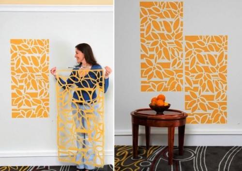 Цветы на стене рисунки. Некоторые особенности росписи по штукатурке