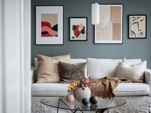 Великолепный цвет для небольшой квартиры (46 кв. м) 07