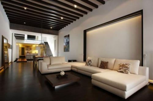 Темный пол и потолок. Цветовая «зависимость»