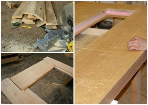 Как сделать дверь из фанеры. Пошаговая инструкция, как изготовить дверную коробку из фанеры своими руками