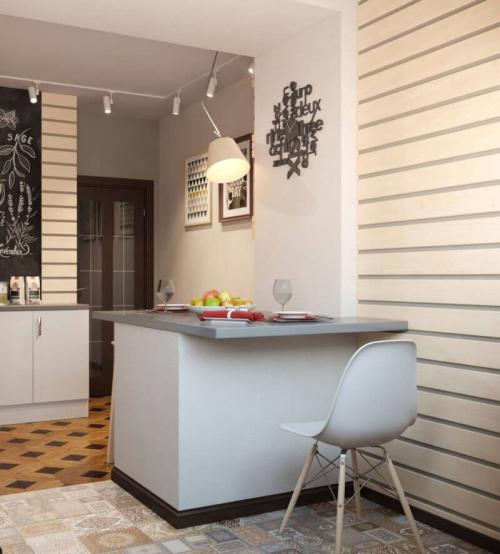 Барная стойка вместо стола на маленькой кухне. Виды барных стоек для маленькой кухни –, какую выбрать