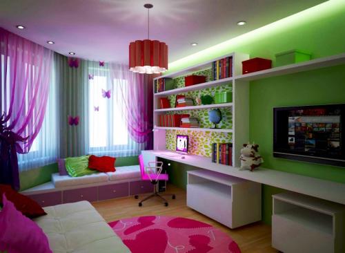 Как сделать из одной комнаты спальню и детскую. Детская комната с родителями — фото идеи, как совместить взрослую спальню с детской