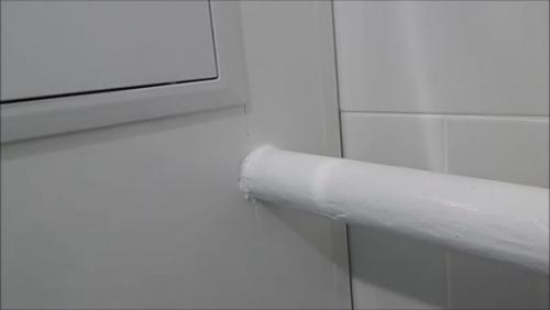 Съемный короб для труб. Короб из пластика