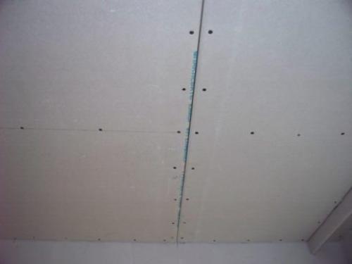 Затирка ГВЛ. Типы швов гипсокартона