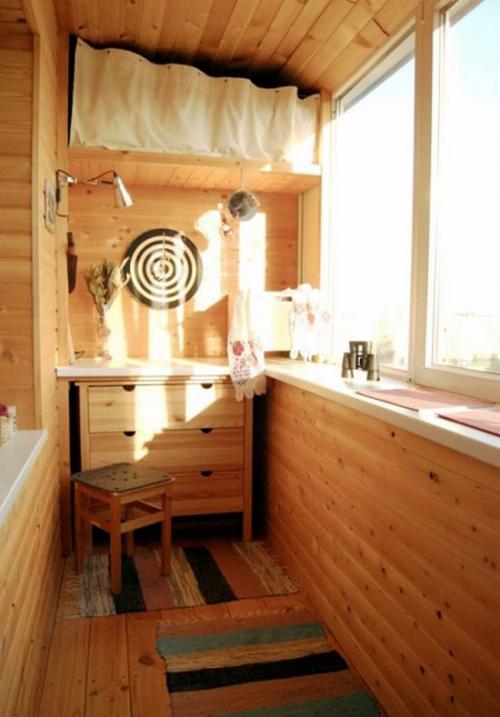 Обшивка балконов евровагонкой. Утепление 09 Обшивка балконов евровагонкой. Утепление 09