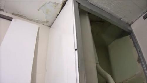 Съемный короб для труб. Короб из пластика