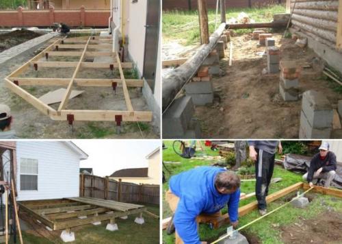 Пристройка к дому без фундамента. Как закрепить пристройку без фундамента к деревянному дому