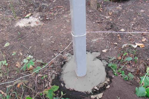 Сетка рабица забор. Как возвести натяжную ограду