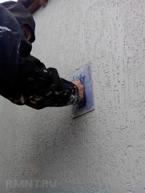 Штукатурка фасадная для пеноблоков. Как оштукатурить стены из пеноблока 09