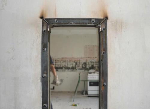 Межкомнатная дверь в несущей стене. Подготовительные работы