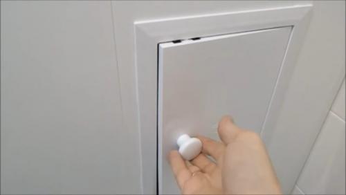 Съемный короб для труб. Короб из пластика