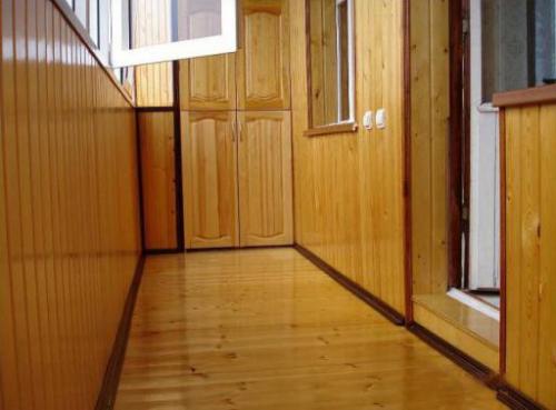 Обшивка балконов евровагонкой. Утепление 08 Обшивка балконов евровагонкой. Утепление 08