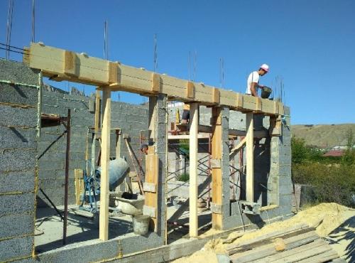 Перемычки для стен из ячеистого бетона. Схема армирования газобетона 02