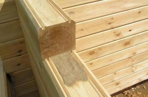 Клееный брус или профилированный. Сухой профилированный брус
