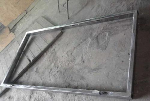 Двери из профильной трубы. Металлическая дверь своими руками — от идеи до практического воплощения 15 Двери из профильной трубы. Металлическая дверь своими руками — от идеи до практического воплощения 15