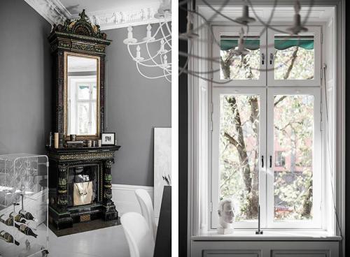 Смелая мебель и аксессуары в интерьере квартиры 07