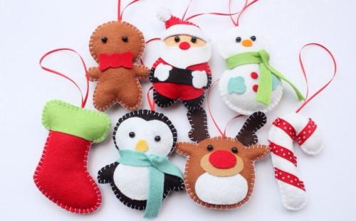 Игрушки на елку из ткани. Елочные игрушки из ткани своими руками 27 Игрушки на елку из ткани. Елочные игрушки из ткани своими руками 27