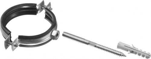 Крепление трубы к стене. Чем крепятся трубы 02