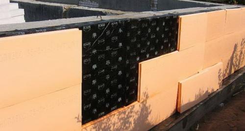 Гидроизоляция свайно ростверкового фундамента. 08