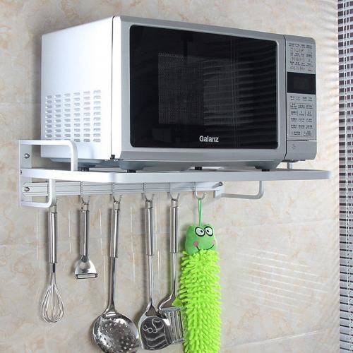 Как повесить микроволновку на стену своими руками. Преимущества полки и параметры крепежей