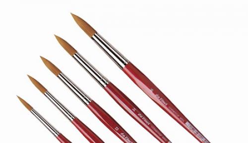 Виды кистей для рисования. Кисти из синтетики