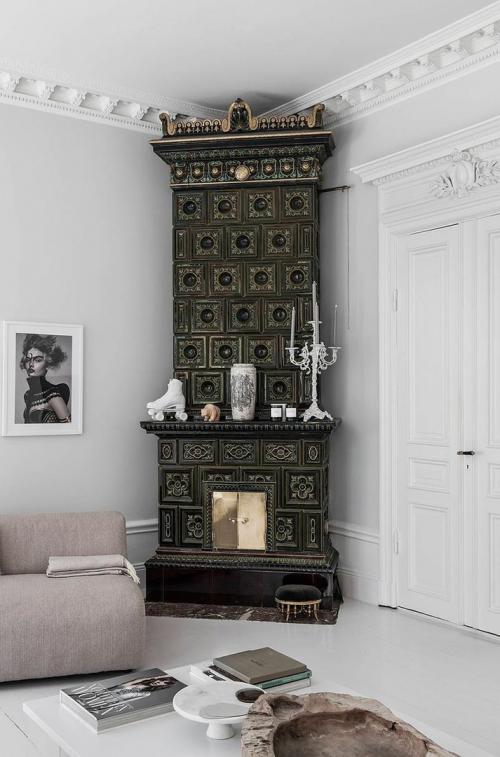 Смелая мебель и аксессуары в интерьере квартиры 03