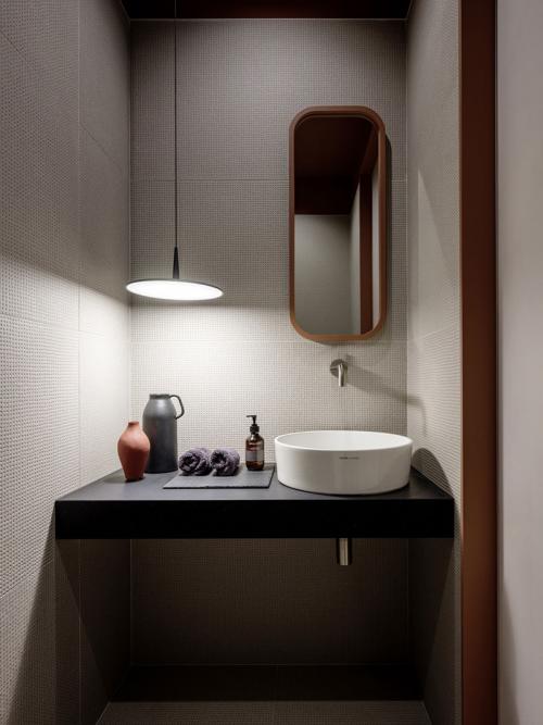 Минимализм в интересной гамме: современная квартира в Москве 09