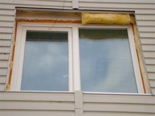 Наружные откосы на окна в деревянном доме. Наружные откосы, как насущная необходимость