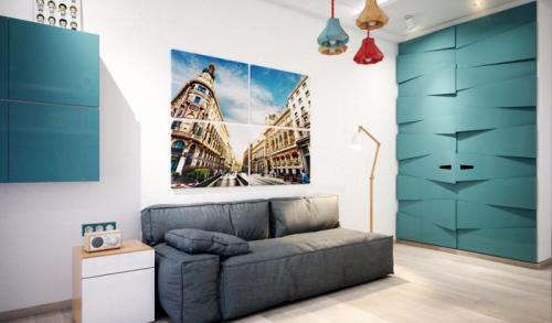 Дизайн маленькой комнаты для подростка. Смотрите видео: Дизайн комнаты для подростка в современном стиле