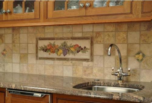 Фартук для кухни из плитки. 48 идей для фартука из плитки. Как выбрать подходящую плитку?