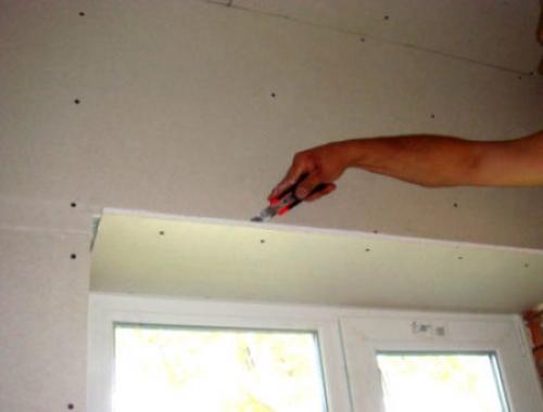 Как сделать откосы из гипсокартона. Структура подготовительных работ: основные этапы и их характеристика