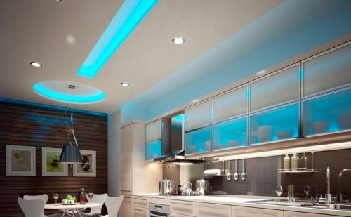 Подсветка светодиодной лентой домашнего интерьера. Светодиодная лента: 7 лучших идей применения в интерьере