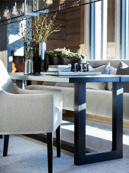 Изысканное современное шале в Норвегии 07