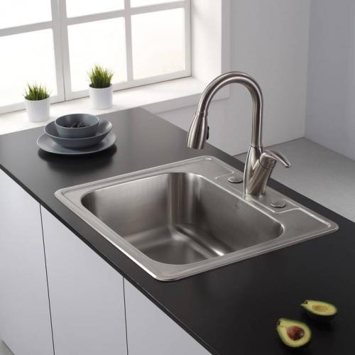 Какая лучше раковина для кухни. Металлические мойки – традиции, прочность, цена 01