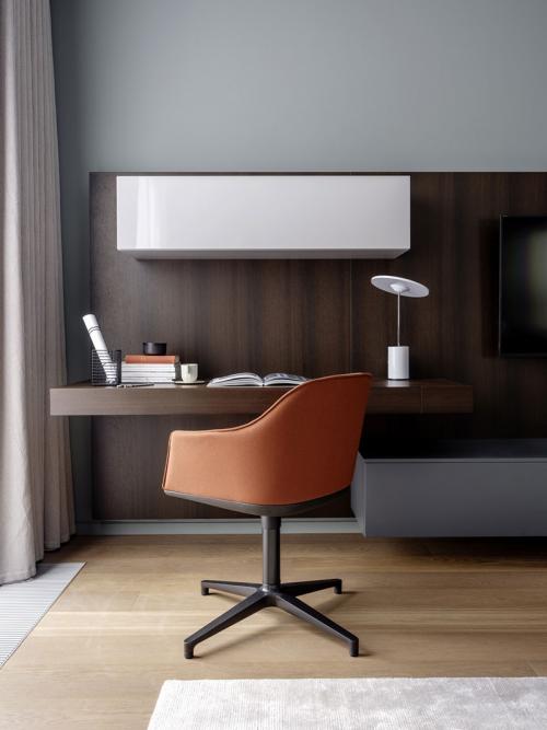 Минимализм в интересной гамме: современная квартира в Москве 07