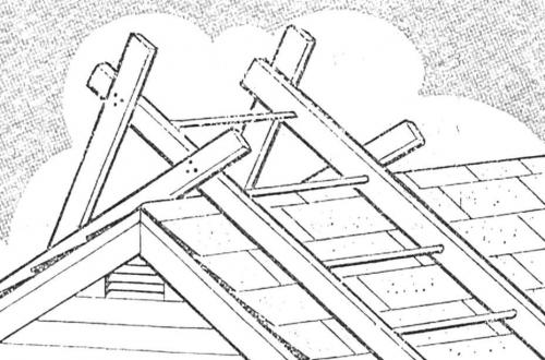 Лестница для ломаной крыши. Типы лестниц для крыши