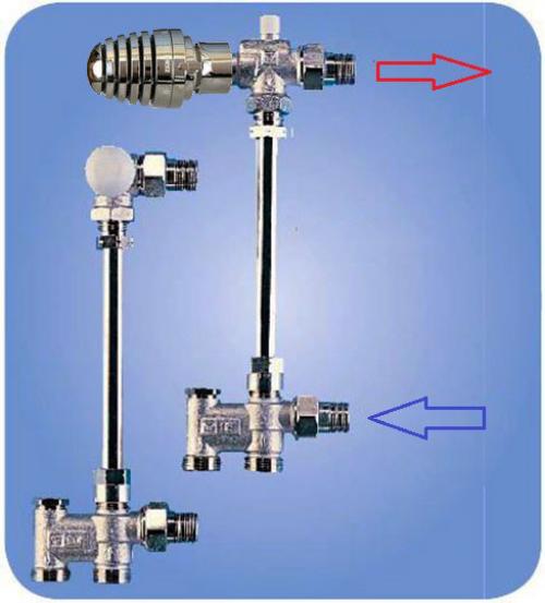 Установка терморегулятора на радиатор с нижним подключением. Разновидности и выбор терморегуляторов