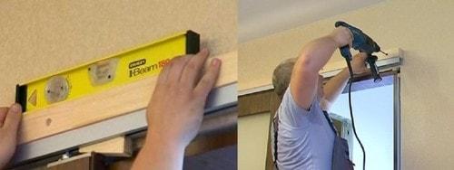 Дверь на рельсах своими руками. Инструкция по установке раздвижных межкомнатных дверей