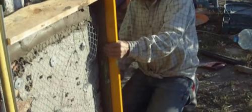 Готовая смесь для штукатурки фундамента. Технология оштукатуривания фундамента