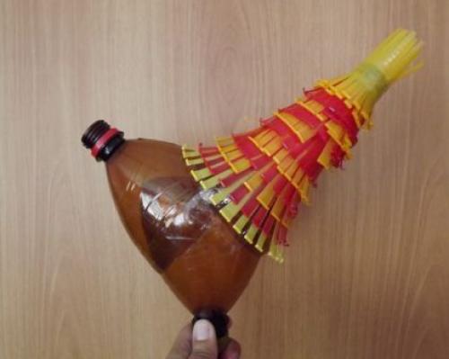 Как сделать петуха из пластиковых бутылок. Несколько идей для изготовления петуха из пластиковой бутылки
